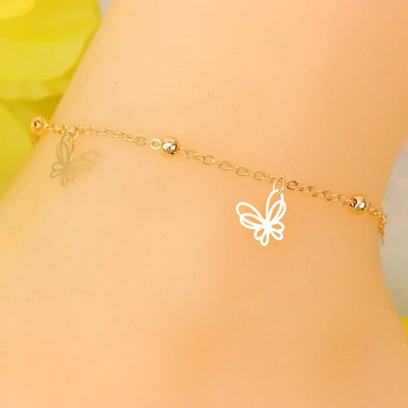 Minimalist Anklet, Sleek & Modern Design, Women’s Fashion, YC110161-A - Picture 1 of 11